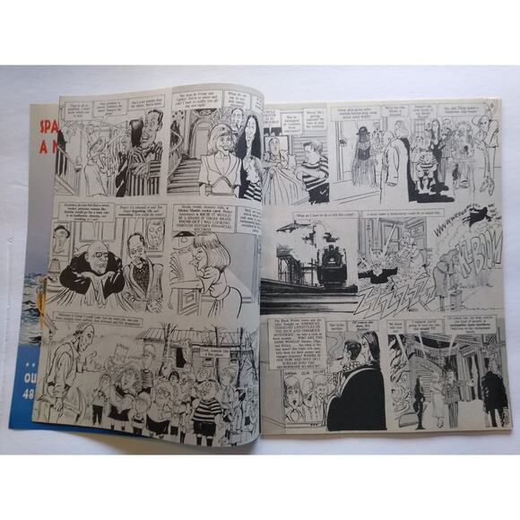 Cracked Monster Party Magazine Addams Family Values Issue 23 Halloween Horror - Picture 4 of 7